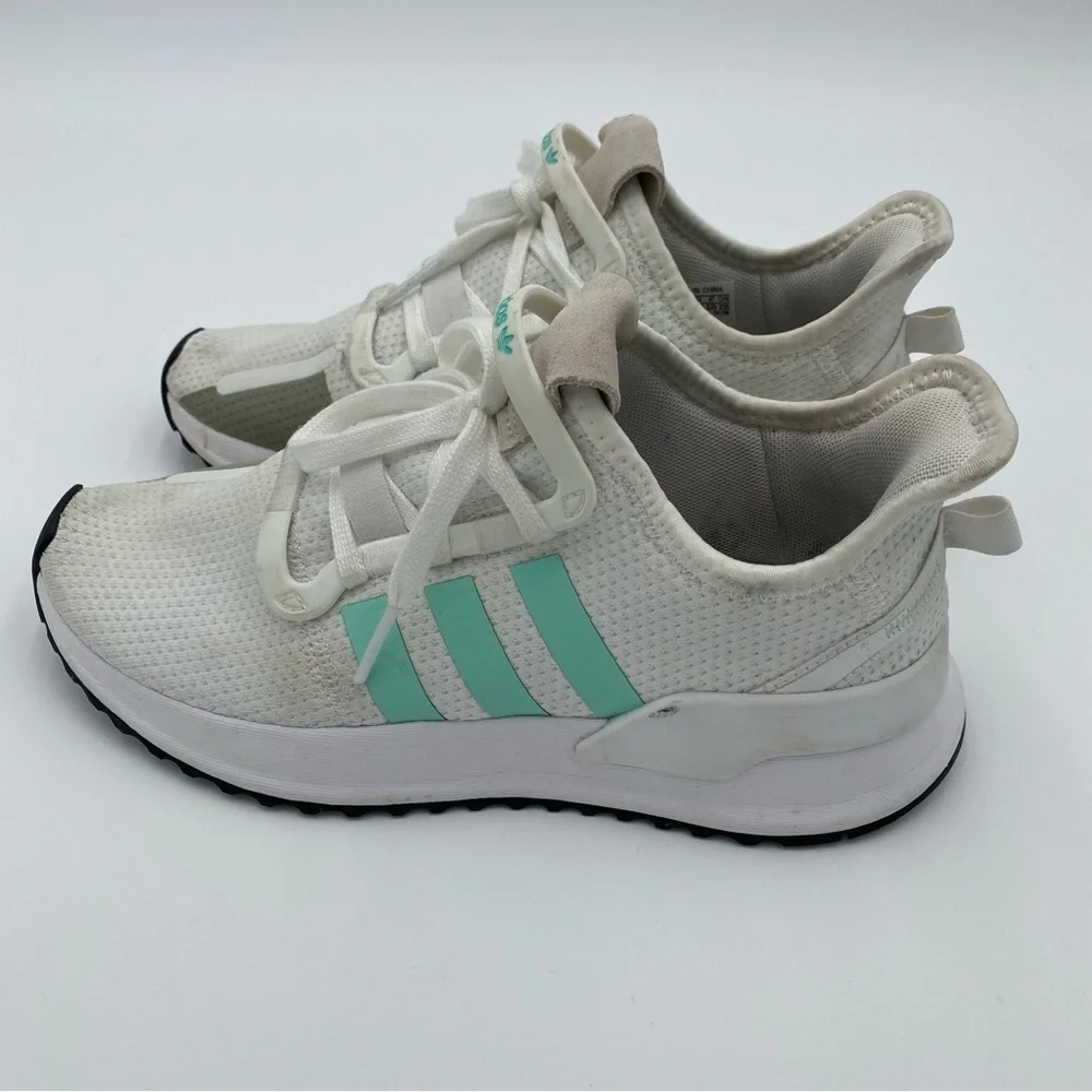 Adidas U Path Run Full Lace Up Running Tennis Shoes Sneakers Clear Mint Size 6.5